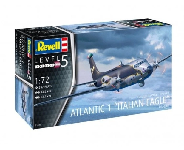 Revell  Plastic ModelKit letadlo 03845 - Breguet Atlantic 1 