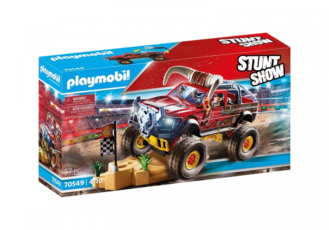 Playmobil 70549 Kaskadérská show Monster Truck Bull