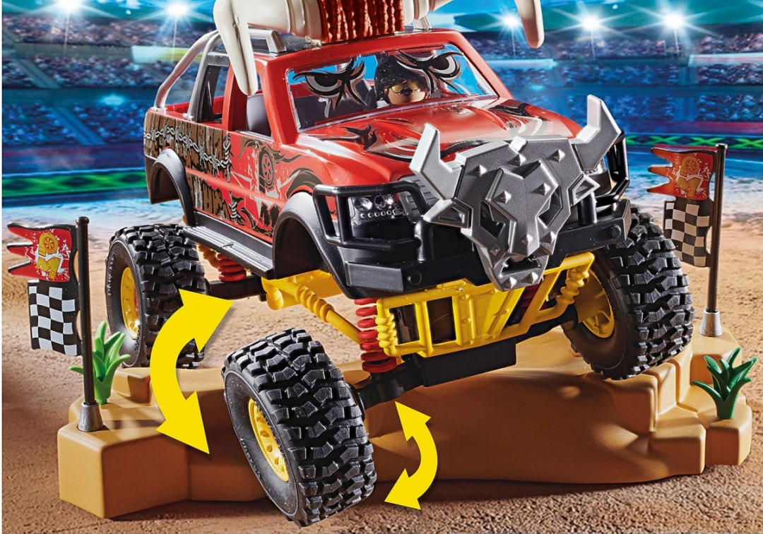 Playmobil 70549 Kaskadérská show Monster Truck Bull