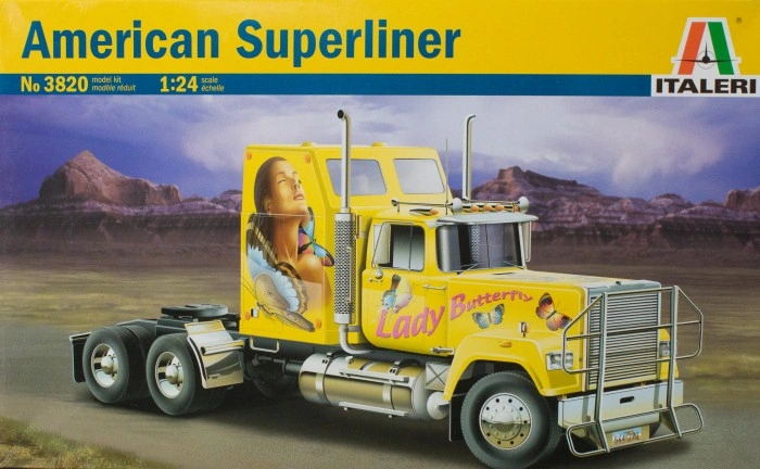 Italeri  Model Kit truck 3820 - AMERICAN SUPERLINER (1:24)