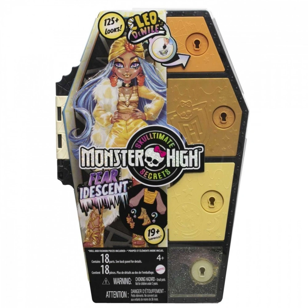 Monster High SKULLTIMATE SECRETS PANENKA SÉRIE 2 - CLEO