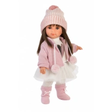 Sara - realistická panenka s měkkým látkovým tělem - 35 cm