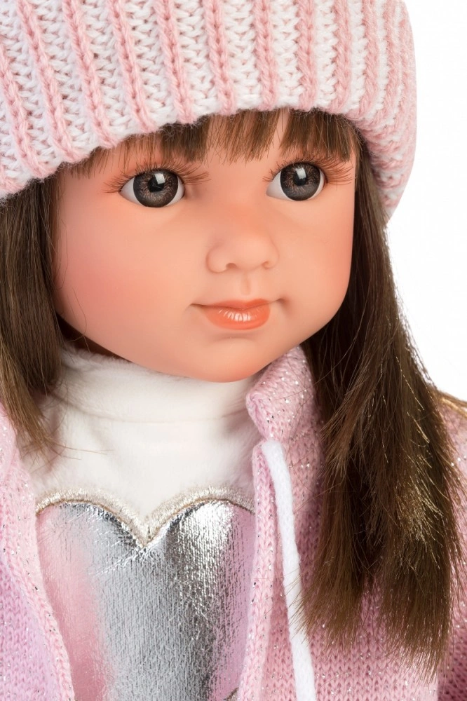 Sara - realistická panenka s měkkým látkovým tělem - 35 cm