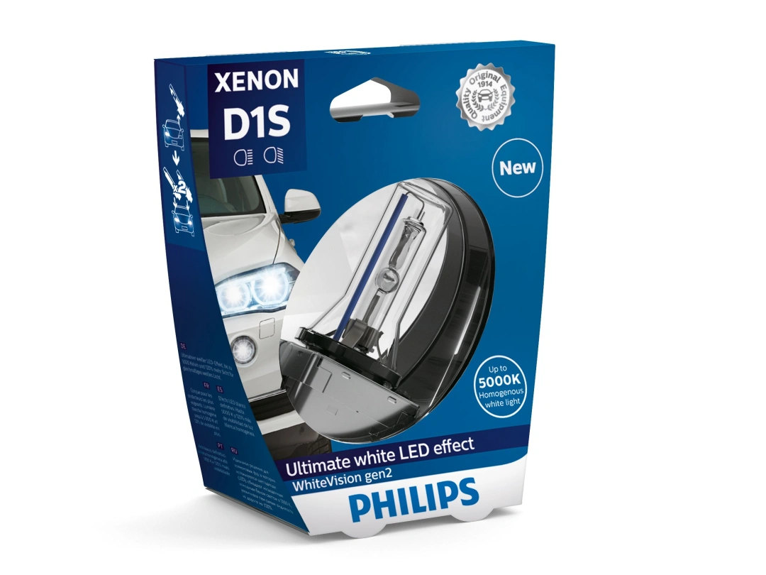 Philips Xenon WhiteVision gen2, D1S