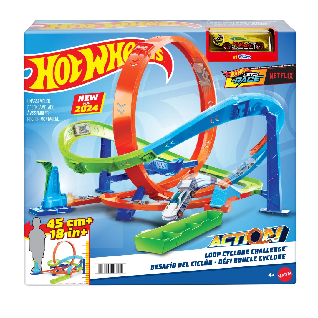 Hot Wheels Extrémní hyper smyčka HTK16