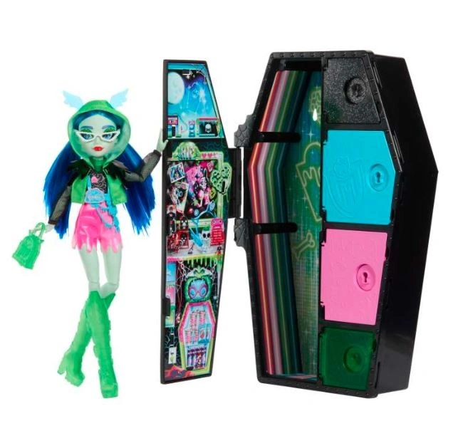 Monster High Skulltimate Secrets panenka Neon - Ghoulia HPD59