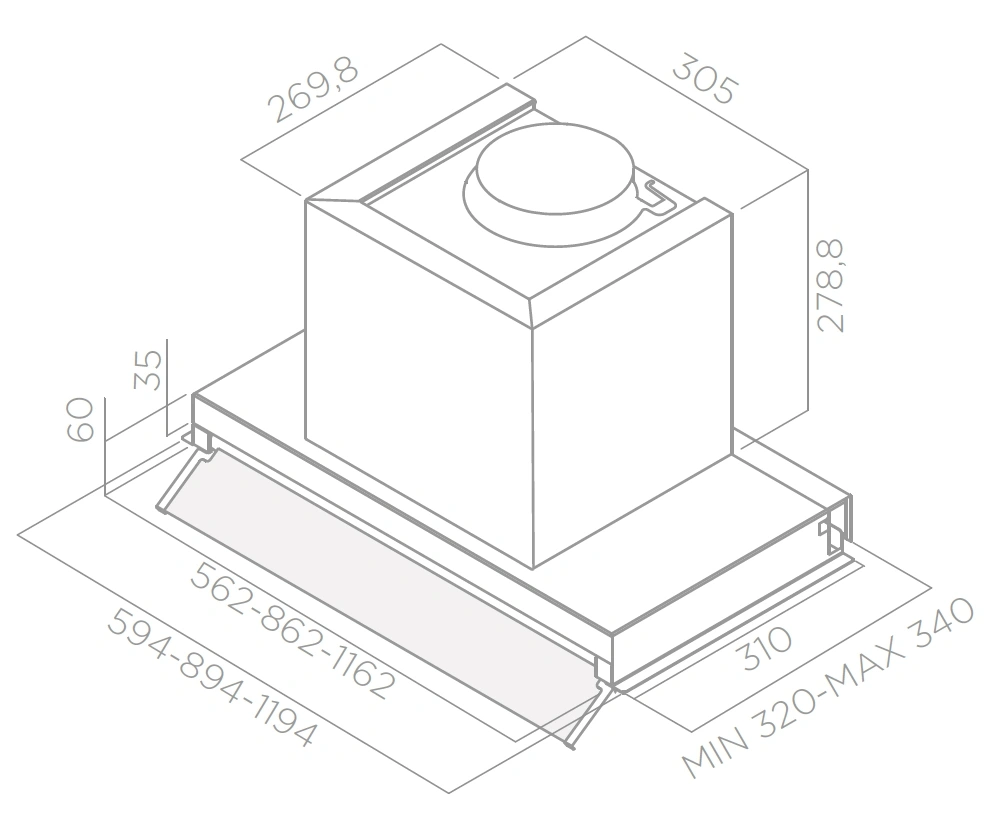 Elica BOX IN LX/IX/A/60