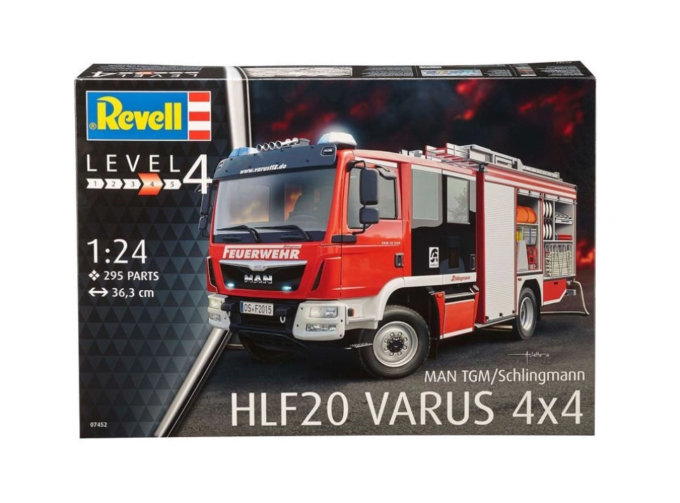 Revell Schlingmann HLF 20 (MAN TGM Euro 6), ModelKit 07452, 1/24