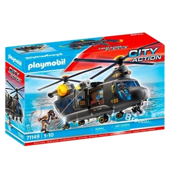 Playmobil Playmobil 71149 Záchranářská helikoptéra speciální jednotky