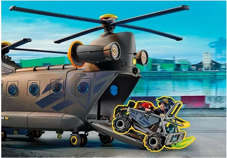 Playmobil Playmobil 71149 Záchranářská helikoptéra speciální jednotky