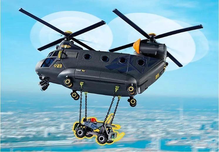 Playmobil Playmobil 71149 Záchranářská helikoptéra speciální jednotky