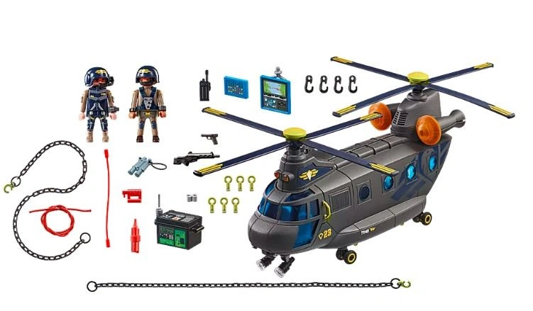 Playmobil Playmobil 71149 Záchranářská helikoptéra speciální jednotky