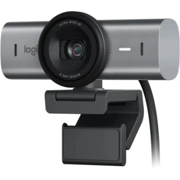 Logitech MX Brio 4K Ultra HD Webcam, Graphite