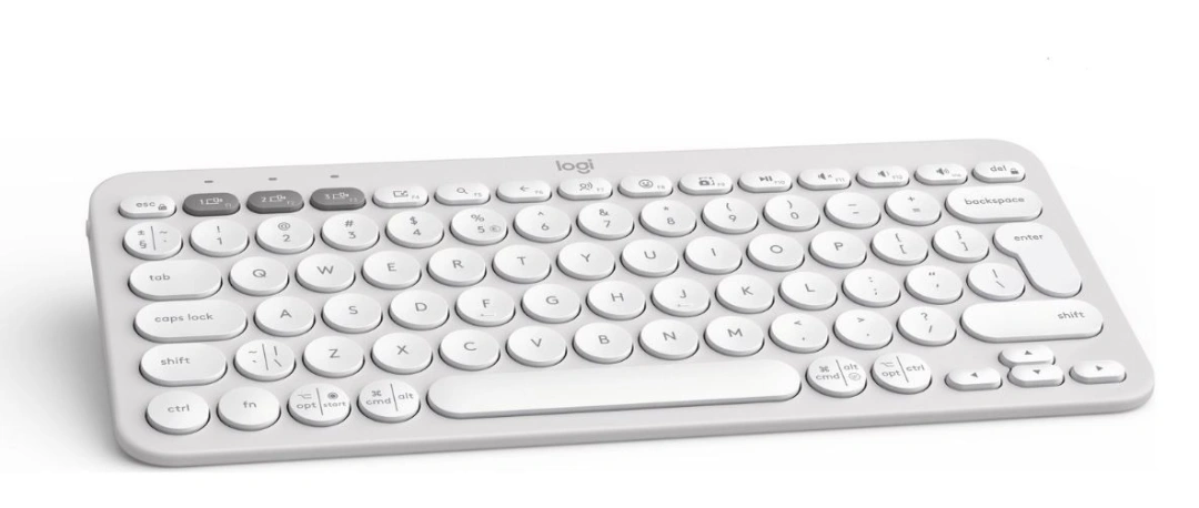 Logitech Pebble Keyboard 2 K380s, bílá