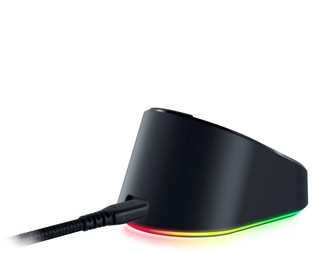 Razer Mouse Dock Pro + Wireless Charging Puck Bundle, kompatibilní s Basilisk V3 Pro