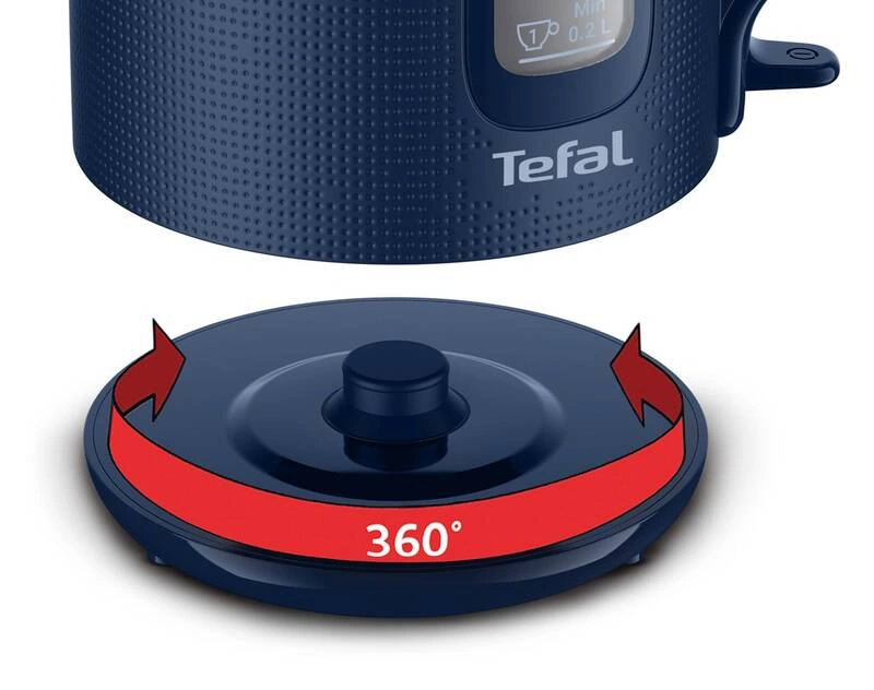 Tefal KO2M0410 Morning 1,7 l, modrá