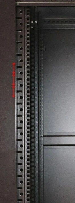 Extralink Racková skříň Extralink 32U 800x800 Černá stojící