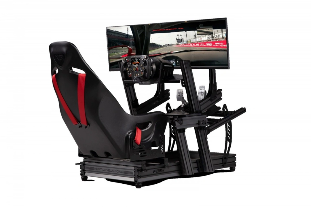 Next Level Racing GT ELITE Aluminium Simulator Cockpit Front and Side Mount Edition NLR-E023