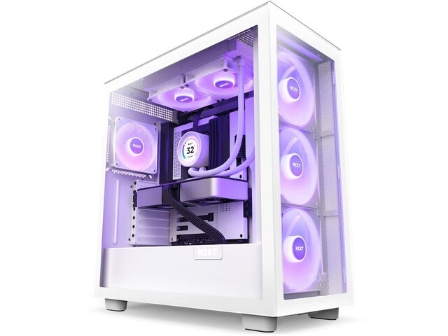 NZXT Kraken Elite 240 RGB, 240mm, bílá 