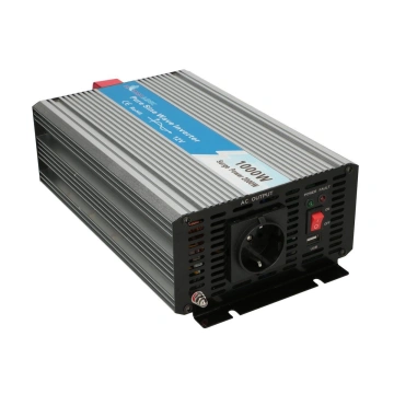 Extralink Měnič napětí do auta Extralink OPIP-1000W 12V - 230W, 1000W, čistý sinus