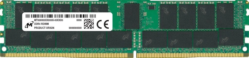 Micron Server DDR4 32GB 3200 CL22, ECC Reg, 2Rx4