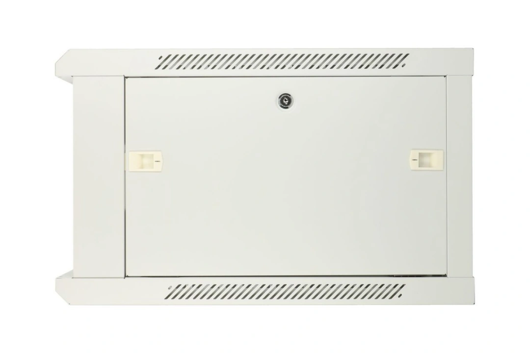Extralink Racková skříň Extralink 6U 600x450 ASP Šedá montovaná na zdi, plné plechové dveře