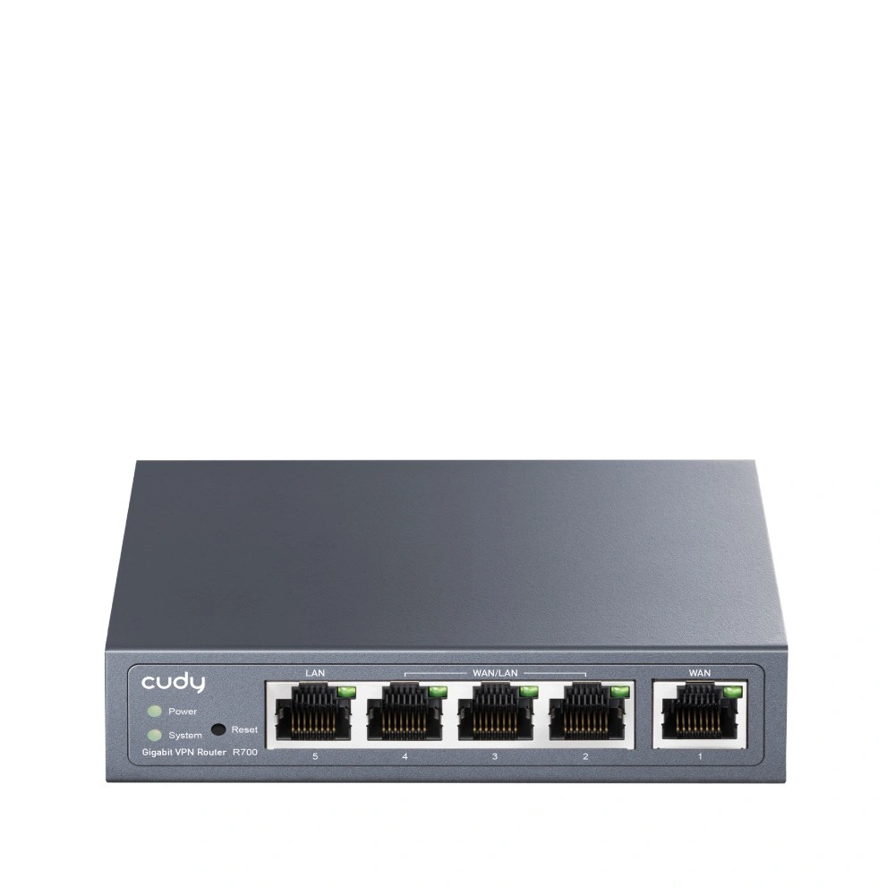 Multi-WAN 5portový 1 Gbps router Cudy R700 VPN