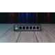 Extralink Switch PoE Extralink KRIOS 4x Gigabit PoE/PoE+, 2x RJ45 Uplink Gigabit, 60W