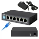 Extralink Switch PoE Extralink KRIOS 4x Gigabit PoE/PoE+, 2x RJ45 Uplink Gigabit, 60W