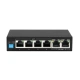 Extralink Switch PoE Extralink KRIOS 4x Gigabit PoE/PoE+, 2x RJ45 Uplink Gigabit, 60W