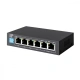 Extralink Switch PoE Extralink KRIOS 4x Gigabit PoE/PoE+, 2x RJ45 Uplink Gigabit, 60W