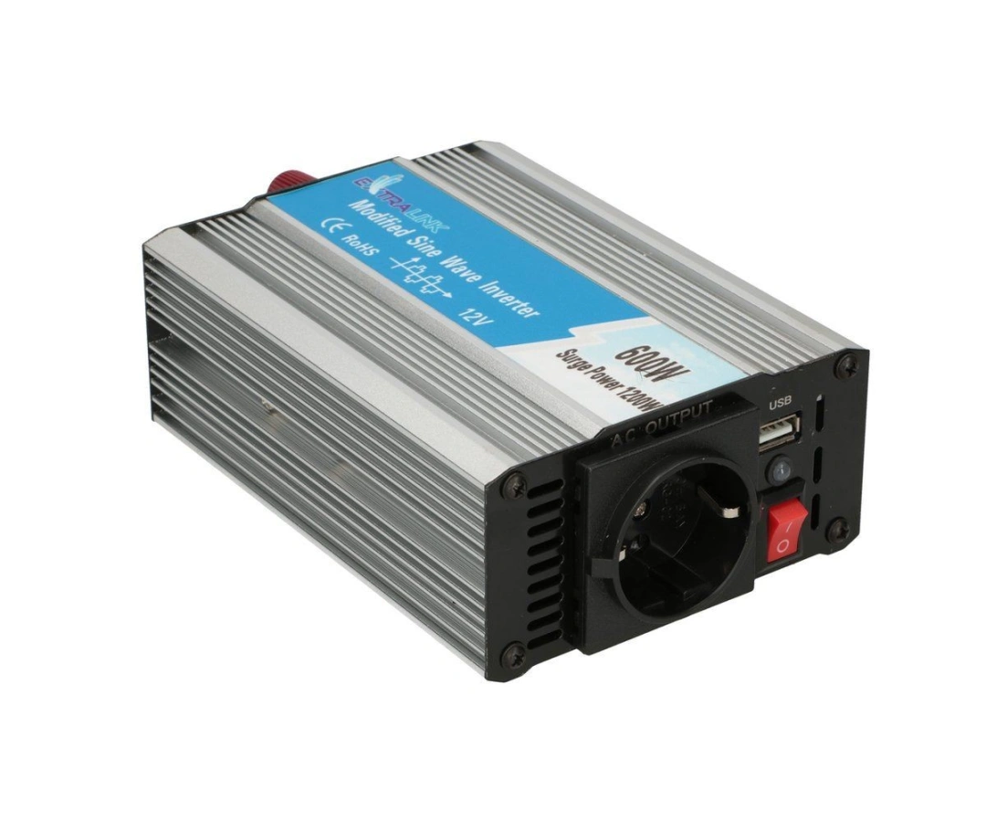 Extralink Měnič napětí Extralink OPIM-600W automobilový 12V, 600W modifikovaný sinus