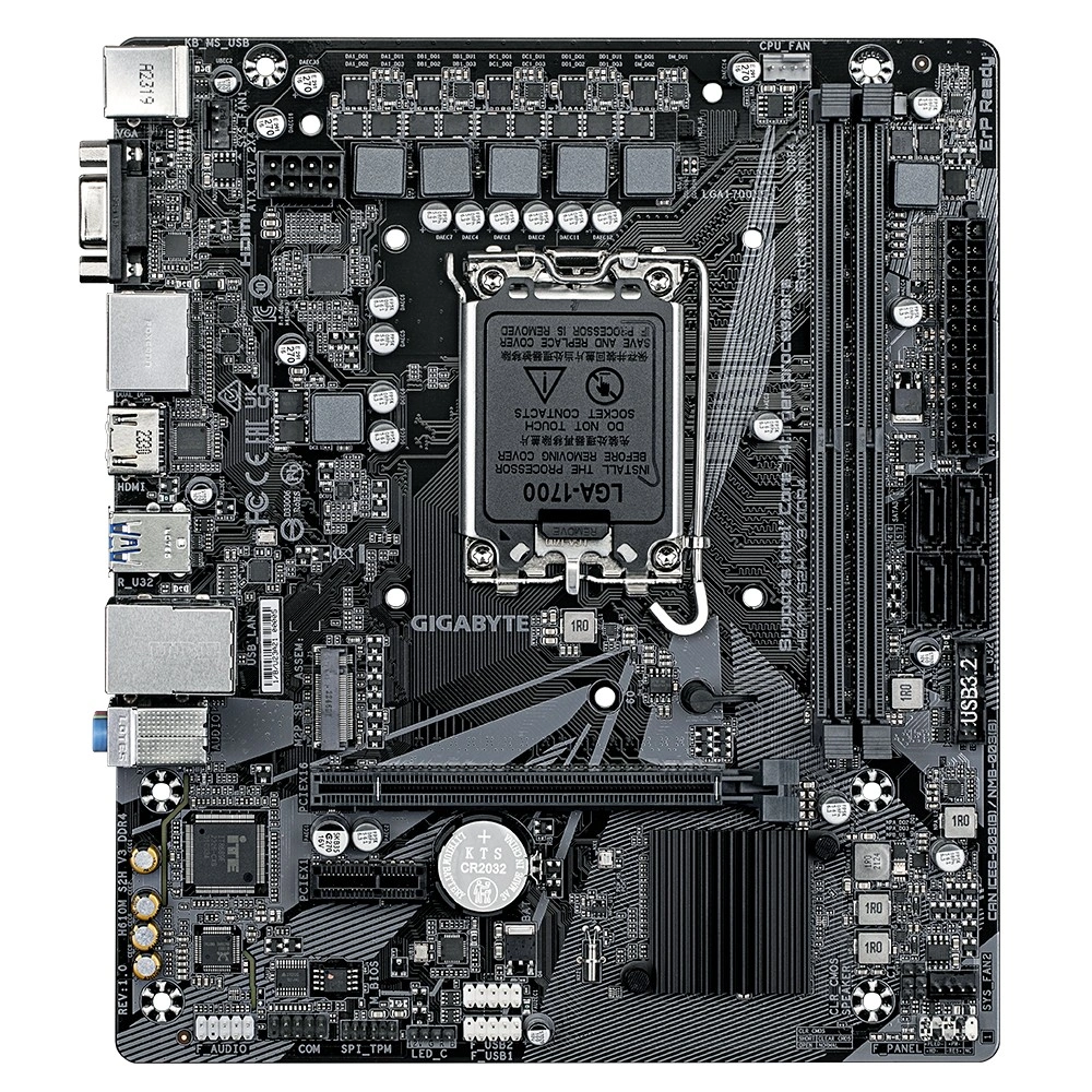 Gigabyte H610M S2H V3 DDR4/LGA 1700/mATX