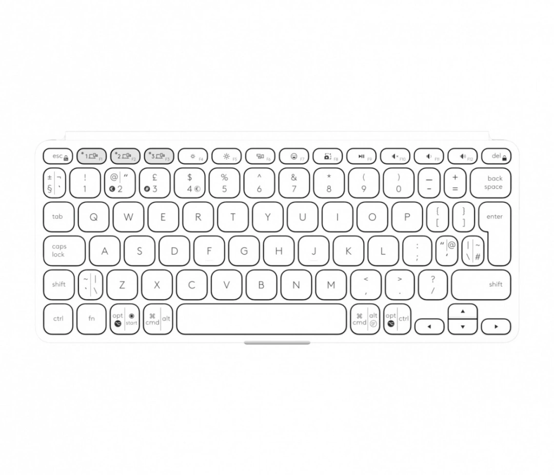 Logitech Keys-To-Go 2, US INT