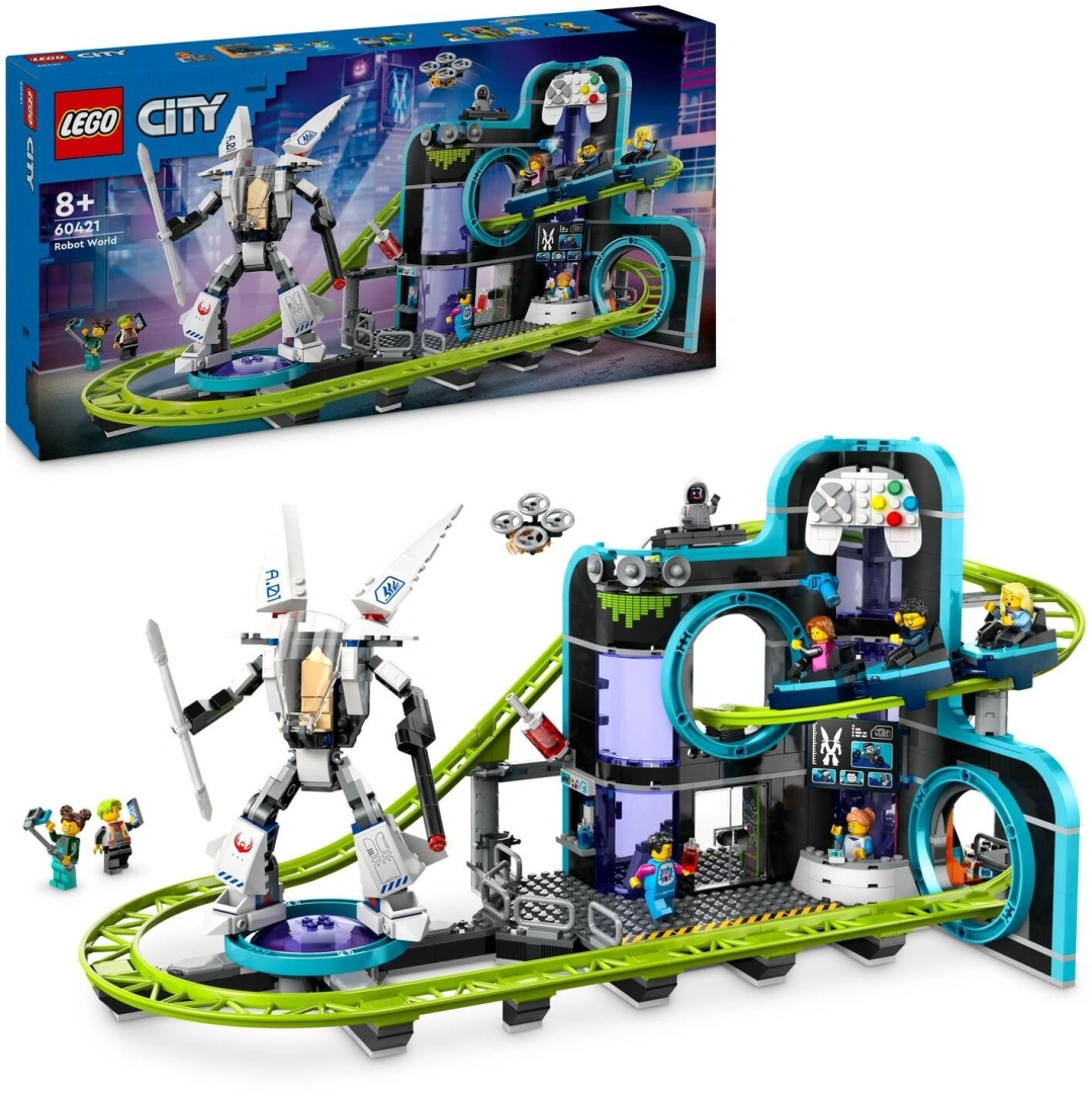 LEGO City 60421 Zábavní park Robotický svět