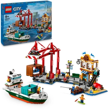 LEGO City 60422 Přístav s nákladní lodí