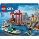 LEGO City 60422 Přístav s nákladní lodí