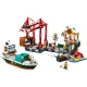 LEGO City 60422 Přístav s nákladní lodí