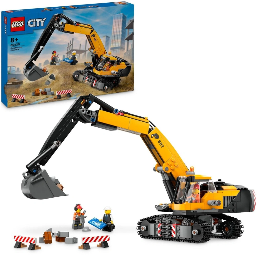 LEGO City 60420 Žlutý bagr