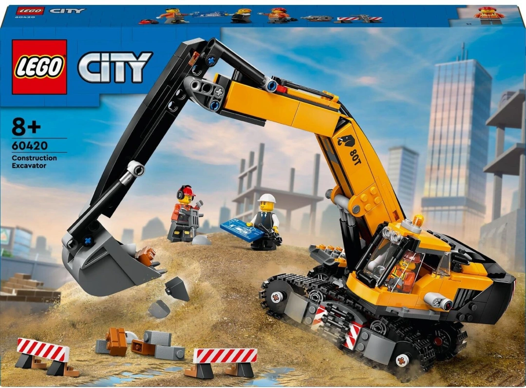 LEGO City 60420 Žlutý bagr