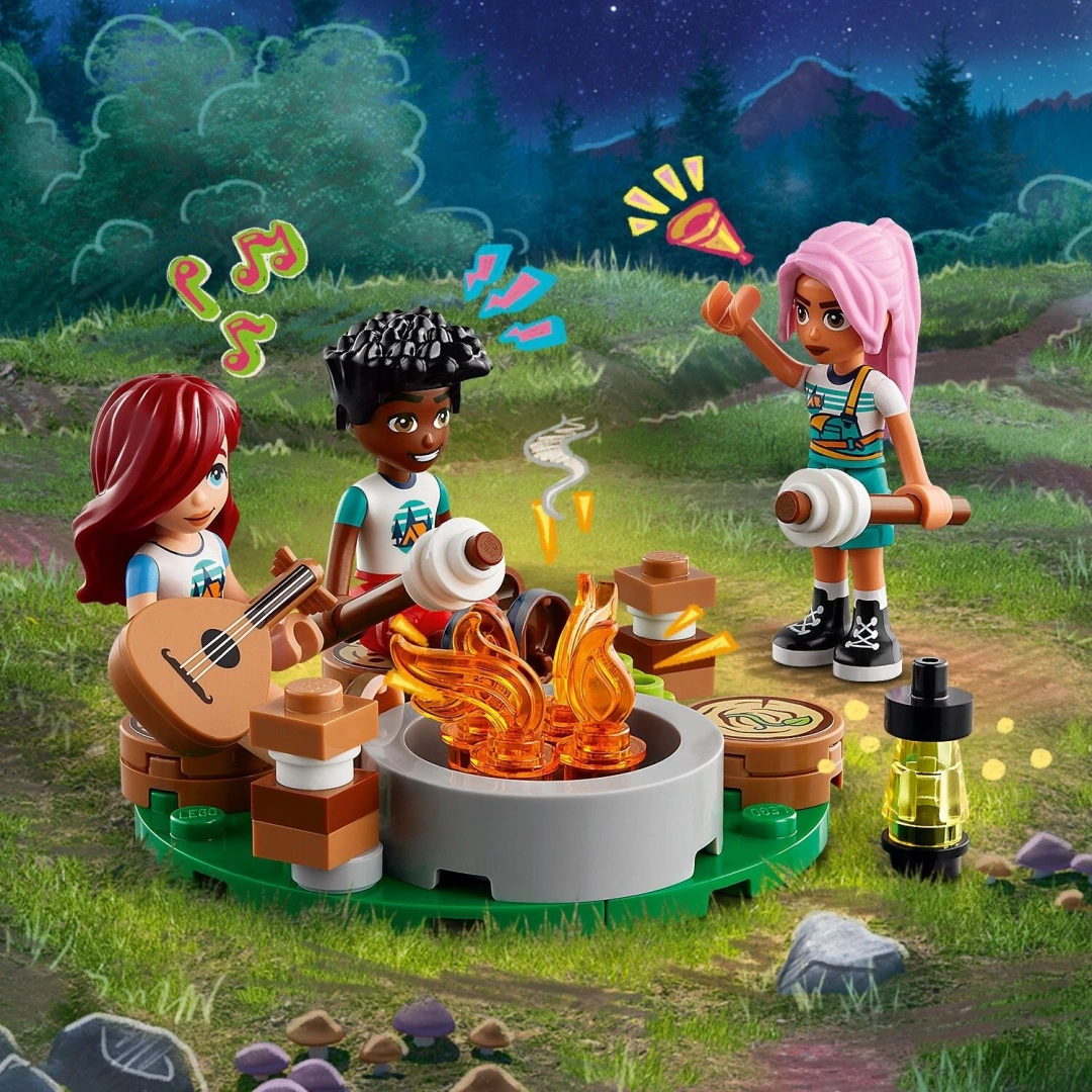 LEGO Friends 42624 Útulné chatky na dobrodružném táboře