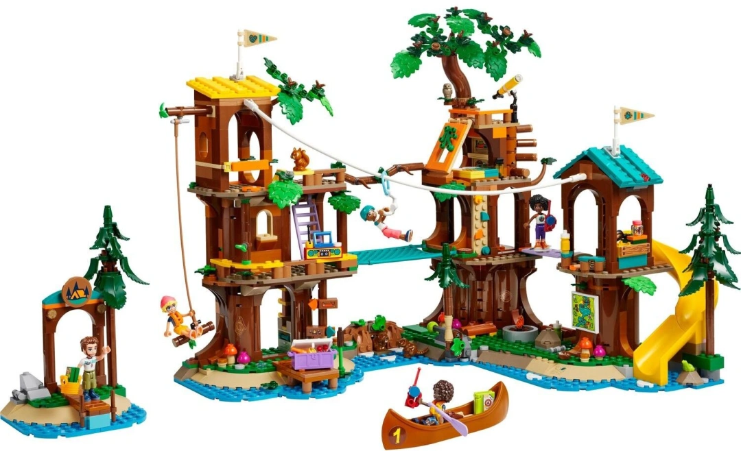 LEGO® Friends 42631 Dobrodružný tábor – dům na stromě