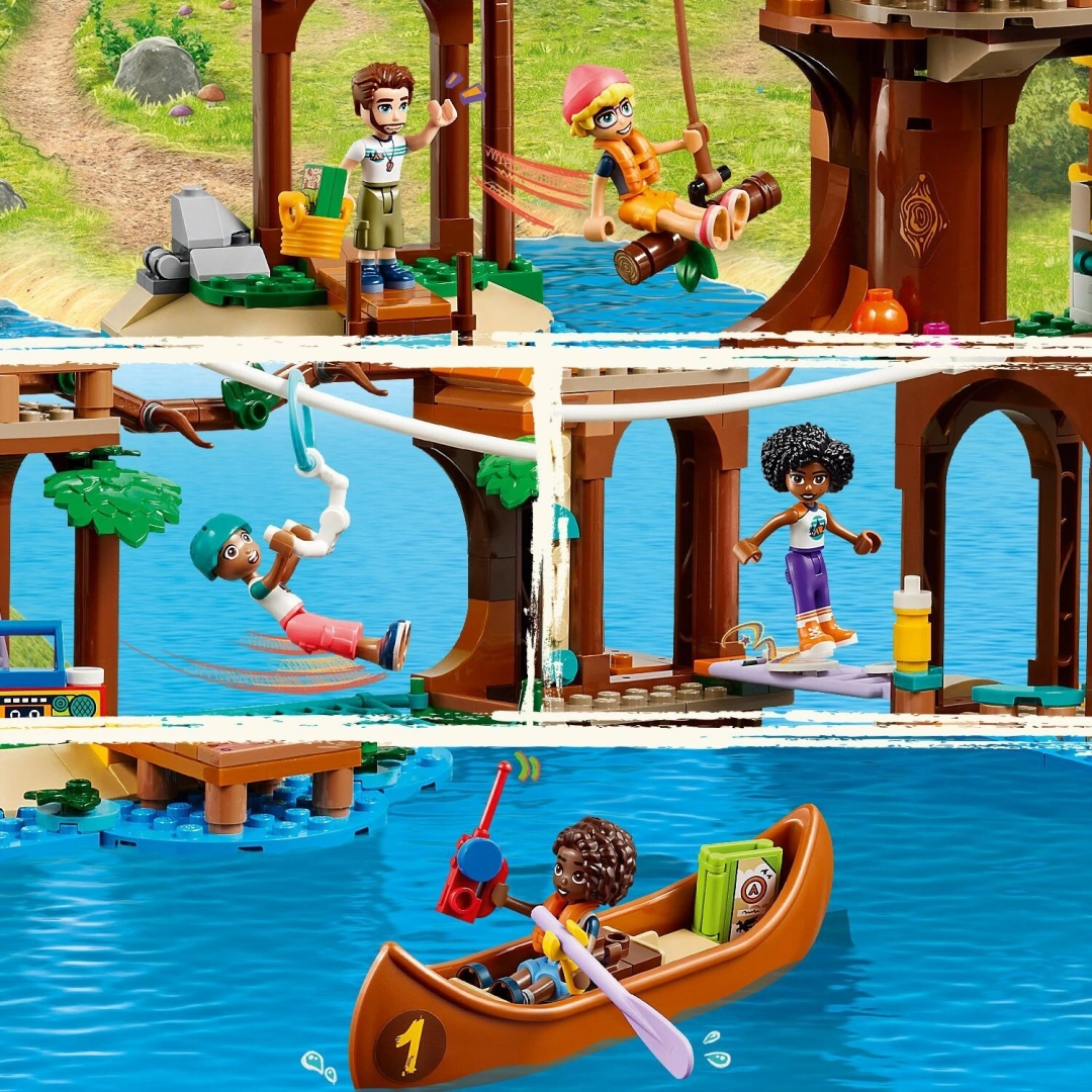 LEGO® Friends 42631 Dobrodružný tábor – dům na stromě