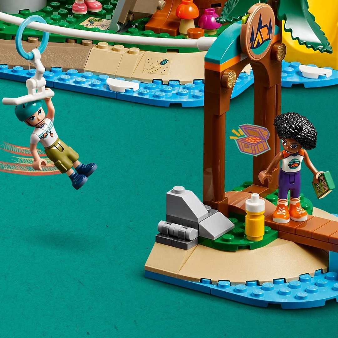 LEGO® Friends 42631 Dobrodružný tábor – dům na stromě