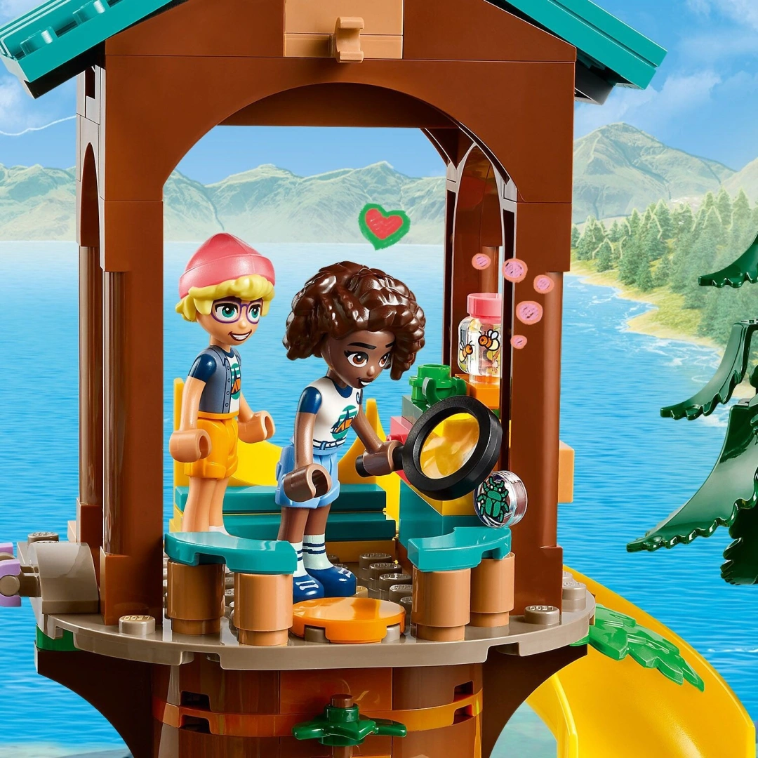 LEGO® Friends 42631 Dobrodružný tábor – dům na stromě