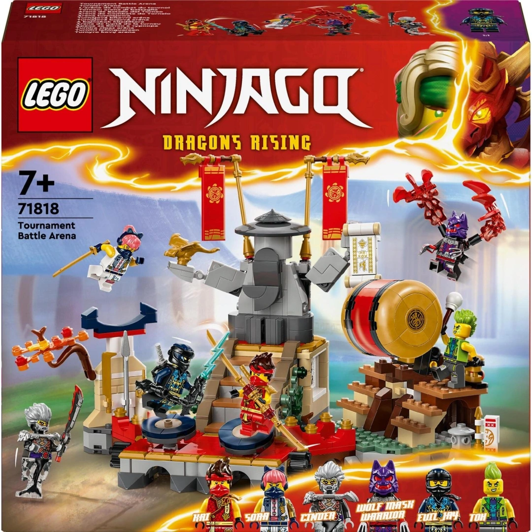 LEGO® NINJAGO® 71818 Turnajová bitevní aréna