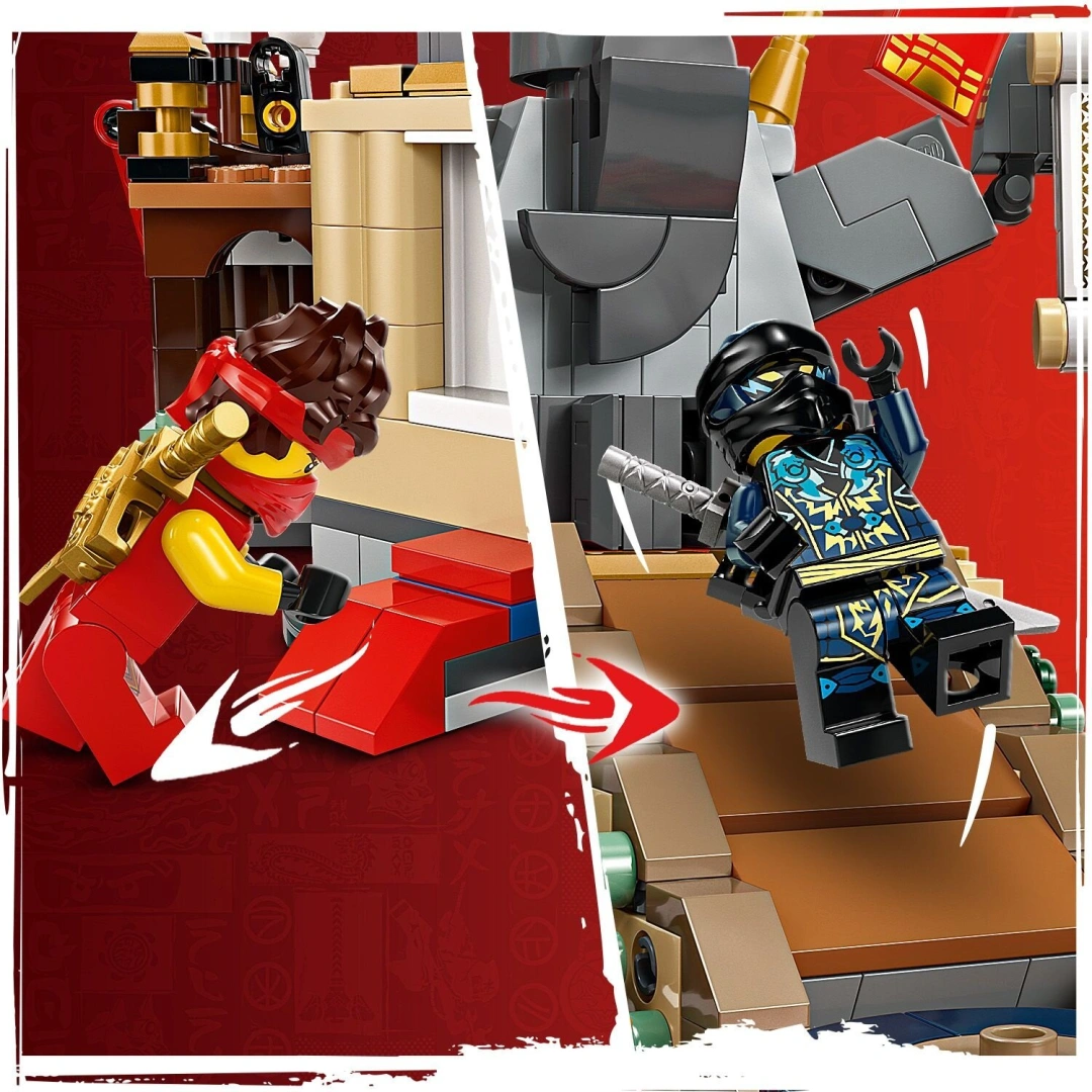 LEGO® NINJAGO® 71818 Turnajová bitevní aréna