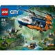 LEGO® City 60437 Helikoptéra na průzkum džungle v základním táboře