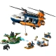 LEGO® City 60437 Helikoptéra na průzkum džungle v základním táboře