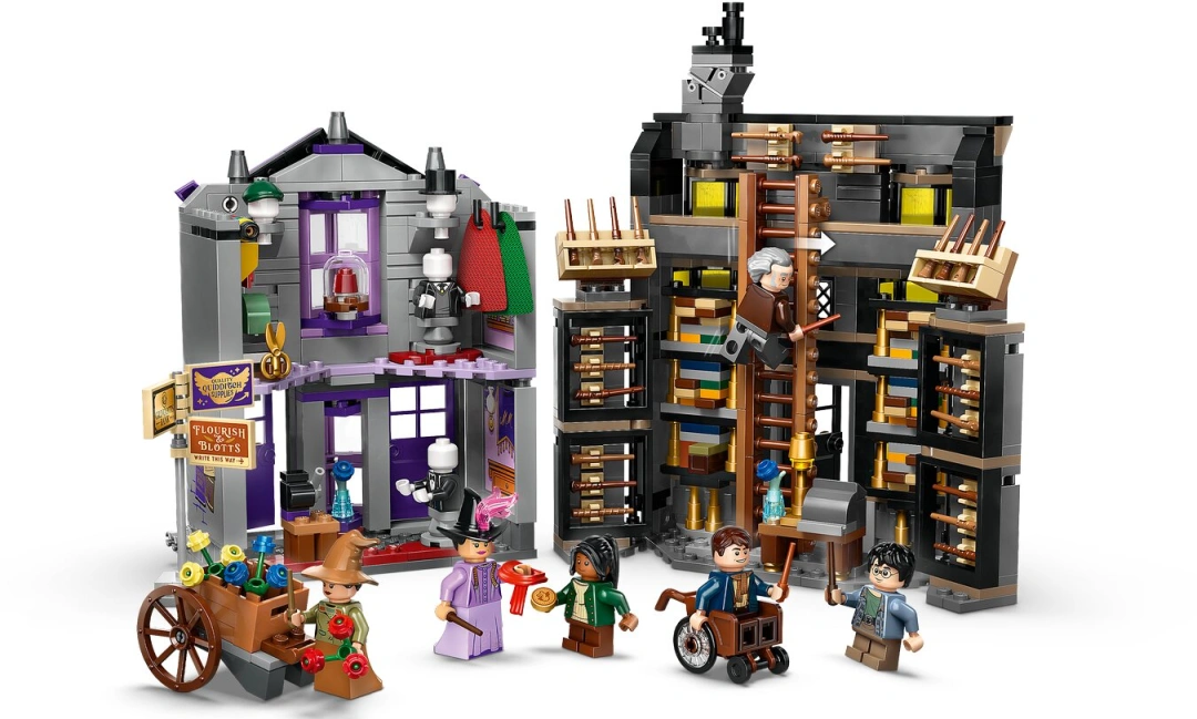 LEGO® Harry Potter™ 76439 Ollivanderův obchod a Obchod madame Malkinové